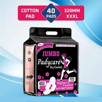 Padycare Ultra Protection Sanitary Pads XXXL, Anti-bacterial Sanitary Pad
