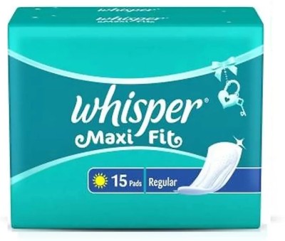 Whisper Maxi Fit Regular – 15 Pad Sanitary Pad