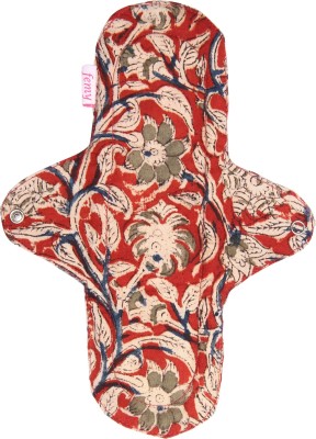 Femy Washable & Reusable Cloth Pad-Kalamkari Maroon Sanitary Pad