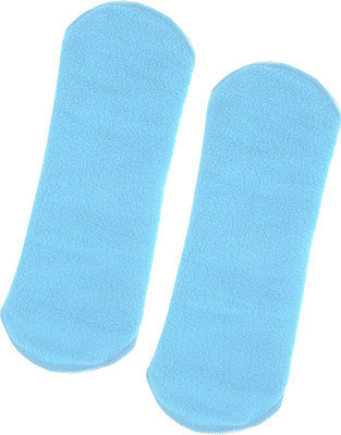 SIZI Blue reusable & washable sanitary cloth pad napkins.(Pack of 2) Sanitary Pad(Pack of 2)