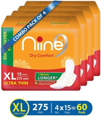 nine Combo4 Sanitary Pad(Pack of 4)