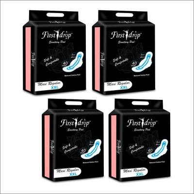 First drop XXL 280 mm Period Care Soft & Dry Maxi Regular (Pack of 4) Sanitary Pad(Pack of 4)