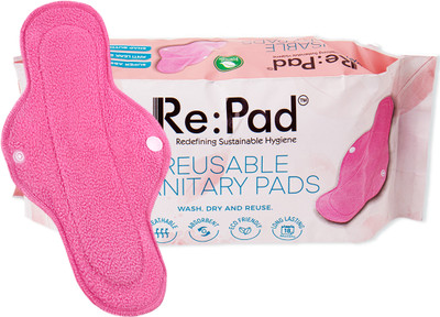 Re:pad Reusable Pad-2 Maxi + 3 Super Sanitary Pad(Pack of 5)