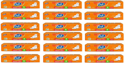 7 Soft Maxi Care Dry with Wings XL [Pack of 18, 108 Pad] Sanitary Pad(Pack of 108)