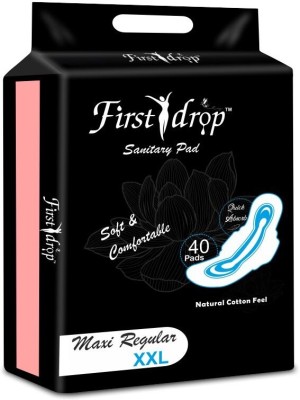 First drop Maxi Regular Soft Quick Absorbent (Pack Of 1) Sanitary Pad(Pack of 40)