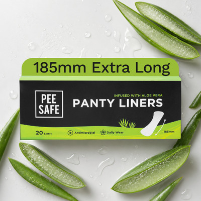 Pee Safe Aloe Vera Panty Liner L Pantyliner(Pack of 20)