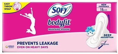 SOFY BODYFIT REGULAR 18N Sanitary Pad