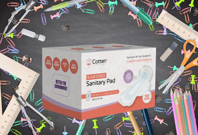 cotten life care Always Ultra Thin Pads and Whisper Ultra Soft Air Dry Pads ^ Sanitary Pad