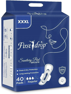 First drop XXXL 320mm maxi regular Sanitary Pad(Pack of 40)