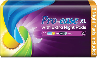 Pro-ease Go Xl Pieces Of 20 Sanitary Pad