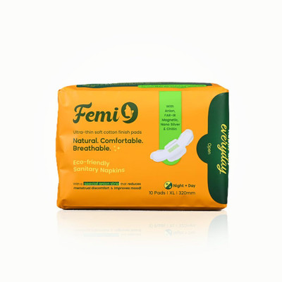 Femi9 Femi9XL Sanitary Pad(Pack of 10)