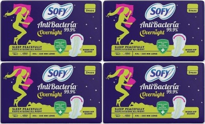 SOFY Sanitary Pads Combo Sanitary Pad(Pack of 4)