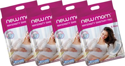 Newmom New Mom Maternity Pads - Maxi (20/Pack) Sanitary Pad(Pack of 20)