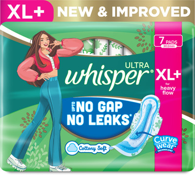 Whisper Ultra Plus Sanitary Pad(Pack of 7)
