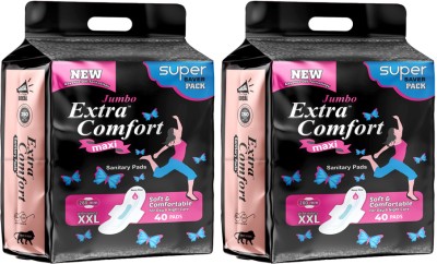 jumbo extra comfort JKOPZ 2 Sanitary Pad(Pack of 2)