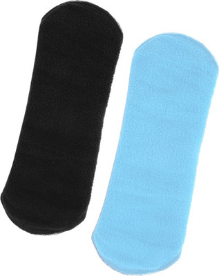 CareDone Multicolor(pack of 2) Cloth Maxi Washable And Reusable Heavy Flow Night Day Pad Sanitary Pad(Pack of 2)