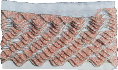MARUTI KRUPA ENTERPRISE MAKE 9 METER HEAVY DESIGNS 9 METER FANCY Lace Reel(Pack of 1)