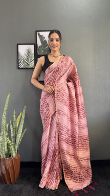 Julee Printed Bollywood Cotton Blend Saree(Multicolor)