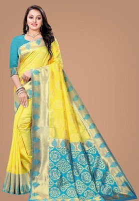 ORGANZA Cotton Silk Printed Blouse Material
