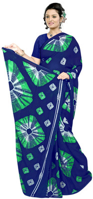nirmal creation Printed Daily Wear Georgette Saree(Multicolor)