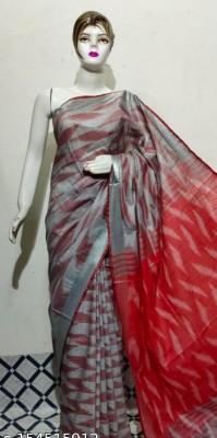 Srii handloom creation Dyed Bhagalpuri Cotton Silk Saree(Multicolor)