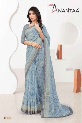 Agrawal Sarees Printed Bollywood Chiffon Saree(Grey)