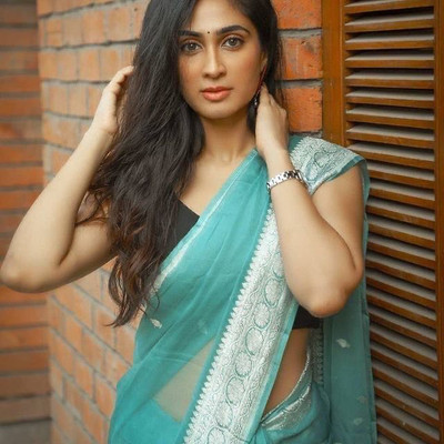 sheladiya Self Design Banarasi Jacquard Saree(Blue)