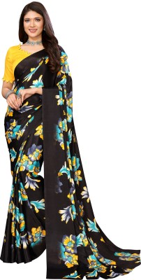 Priyashi Printed Bollywood Tussar Silk Saree(Blue)