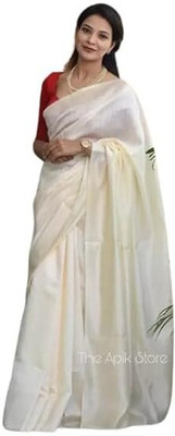GR Handloom Self Design Bollywood Handloom Art Silk Saree(Maroon)