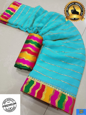 Sareez House Self Design Bollywood Georgette Saree(Multicolor)