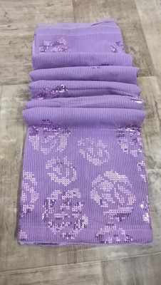 Apnisha Embellished Bollywood Georgette Saree(Pink)