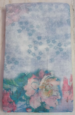 RRShop Digital Print, Floral Print Bollywood Cotton Silk Saree(Multicolor)