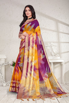 Aarunika SBT Self Design Bollywood Art Silk Saree(Magenta)