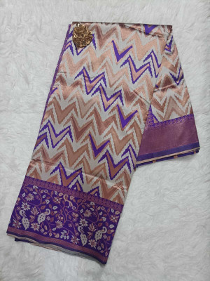 CP TEXTILE Woven Banarasi Jacquard, Art Silk Saree(Multicolor)