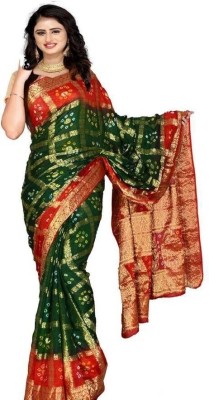 YOGESH FASHION Woven Banarasi Art Silk Saree(Multicolor)