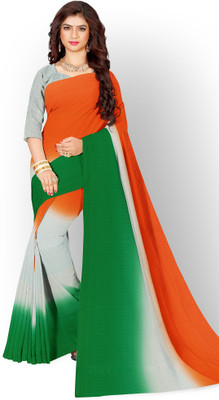 Aarunika MT Digital Print Bollywood Art Silk Saree(Multicolor)