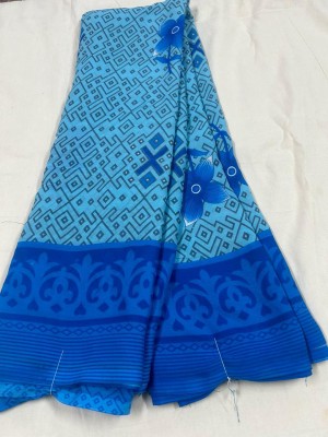 GPINATHOO Woven Ikkat Pure Cotton Saree(Multicolor)