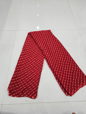 ASHA FABRICSS Printed Daily Wear Georgette Saree(Pink)