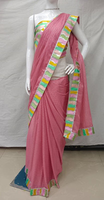 Sareez House Self Design Bollywood Georgette Saree(Pink)