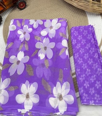 AARTI SELECTION Printed Bandhani Georgette Saree(Multicolor)