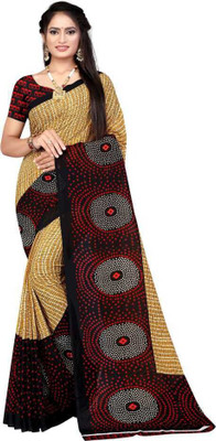 Leelavati Printed Bollywood Georgette Saree(Multicolor)