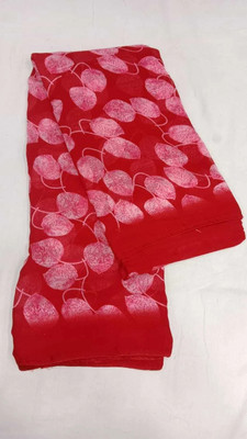 HouseOfCommon Ombre Bollywood Georgette Saree(Red)