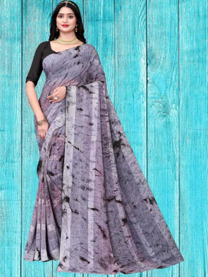 HouseOfCommon Ombre Bollywood Georgette Saree(Grey)