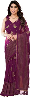 Panchvati NX Printed Bollywood Georgette Saree(Pink)