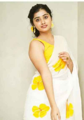 MANSUYACREATION Floral Print, Printed Kanjivaram Cotton Silk Saree(Multicolor)