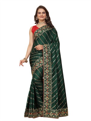 Shilpa Fashion Self Design Bollywood Art Silk Saree(Green)