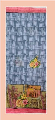 anshritz Printed Bollywood Georgette Saree(Multicolor)