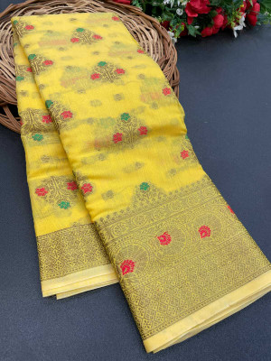 nikchi hub Cotton Silk Printed Blouse Material