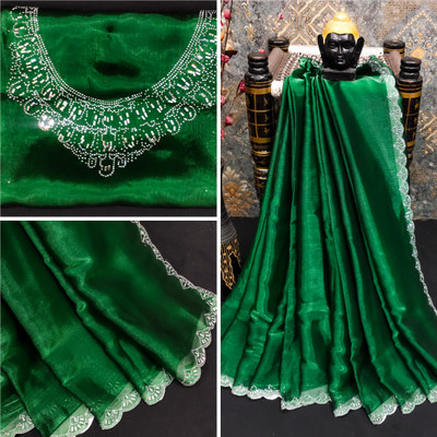 Radheradhey Organza Self Design Blouse Material