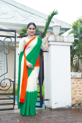 SHREEKARNIKA FASHION Digital Print Bollywood Art Silk Saree(Multicolor)